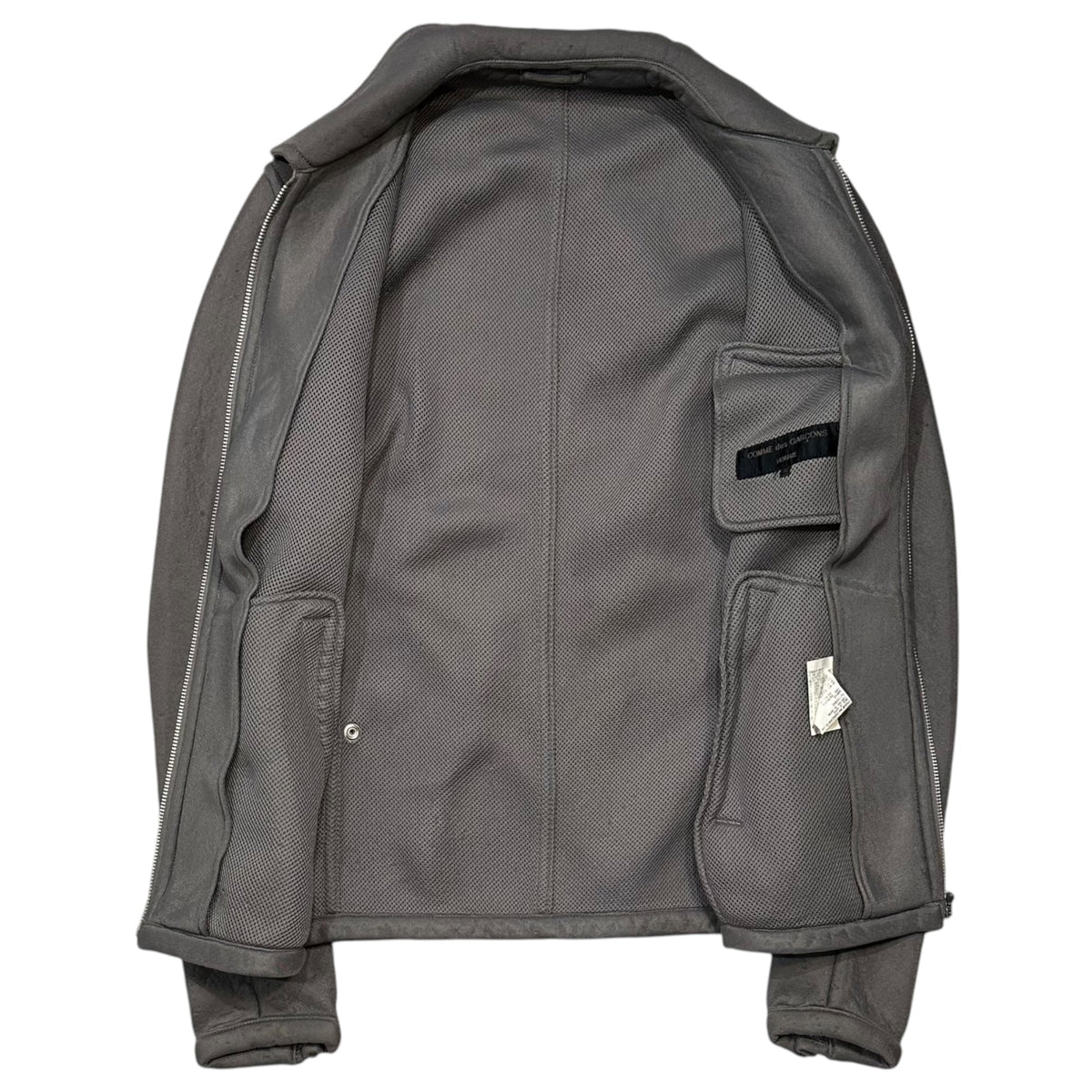 COMME des GARCONS HOMME 99AW Polyester Jacket Grey Size M