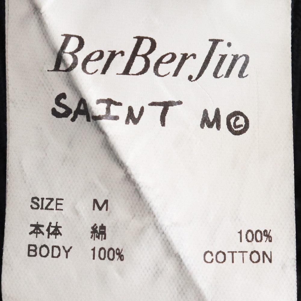 SAINT MICHAEL 25AW Berberjin Fade Hoodie Black Size M