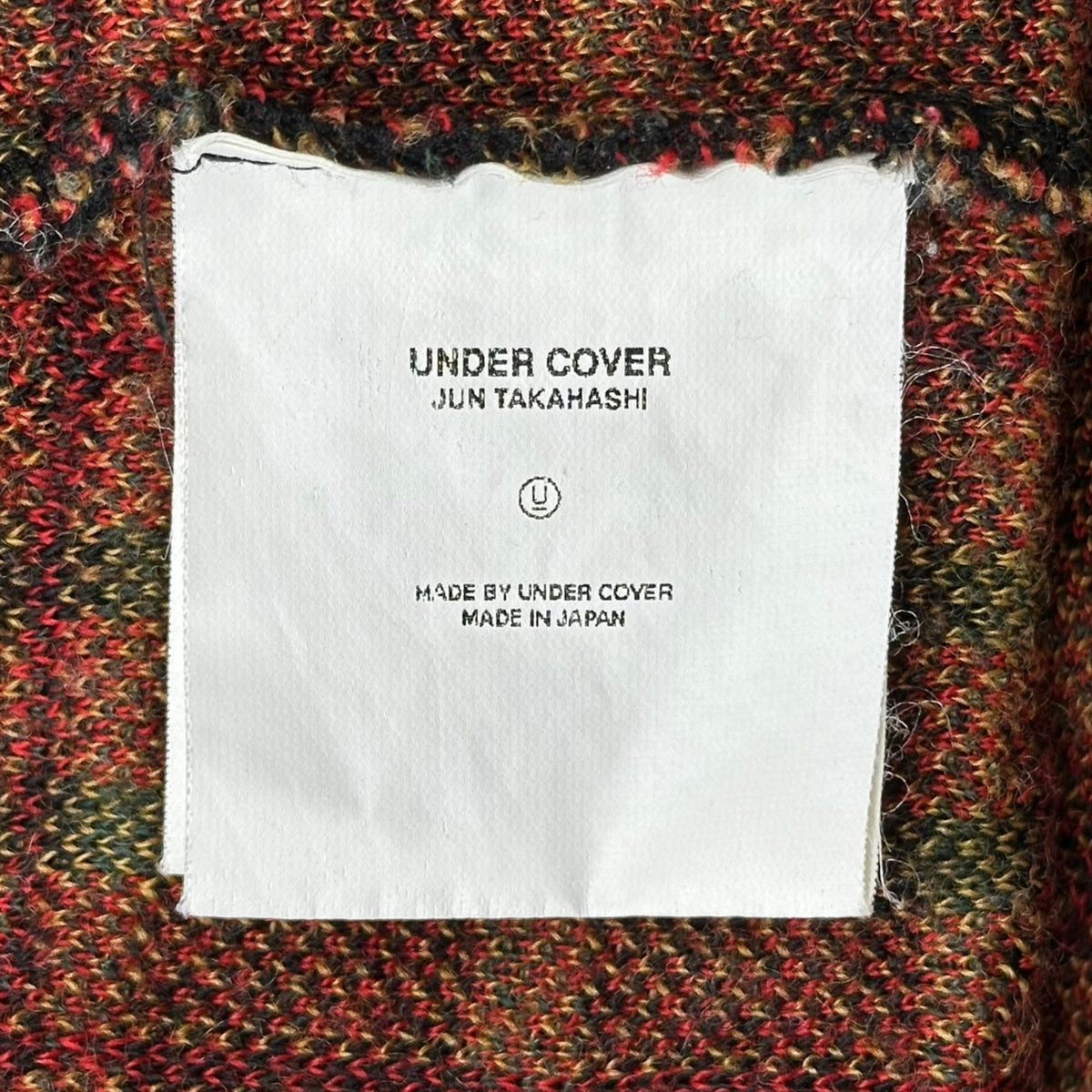 UNDERCOVERISM 02AW Witch's Cell Tartan Knit Size M