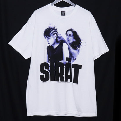 SIRĀT × GEEKS RULE Silkscreen Printing T-Shirt White Size XL