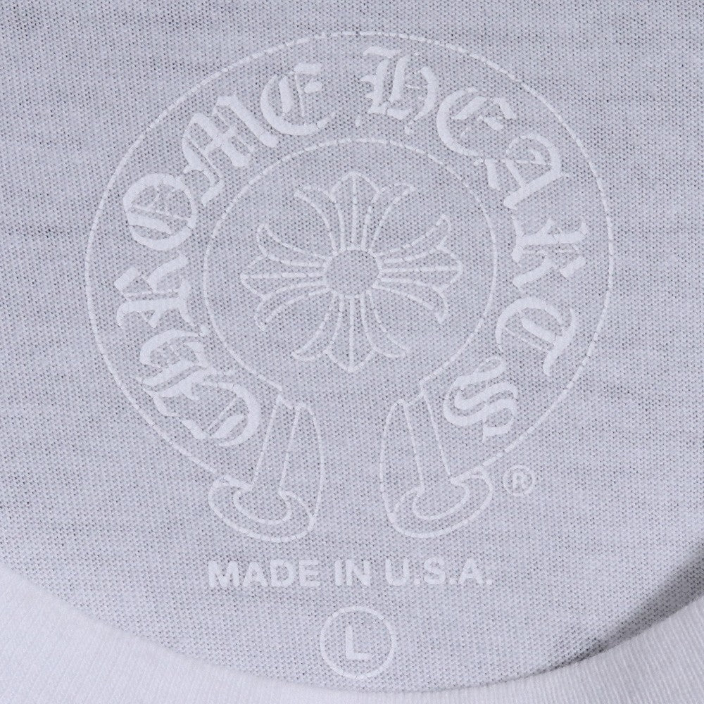 CHROME HEARTS Tokyo Back Lettering T-Shirt White Size L