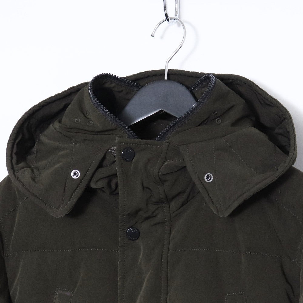 C.P COMPANY Goggle Down Jacket Khaki Size 48
