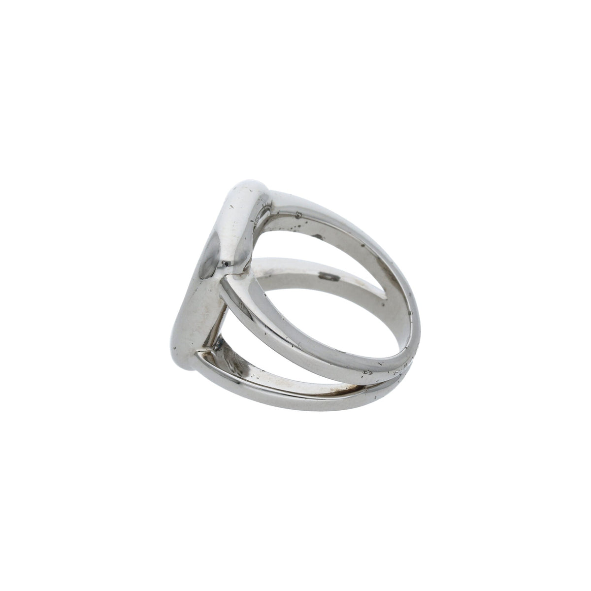 Hermes HERMÈS 2000s Silver Blue Ring