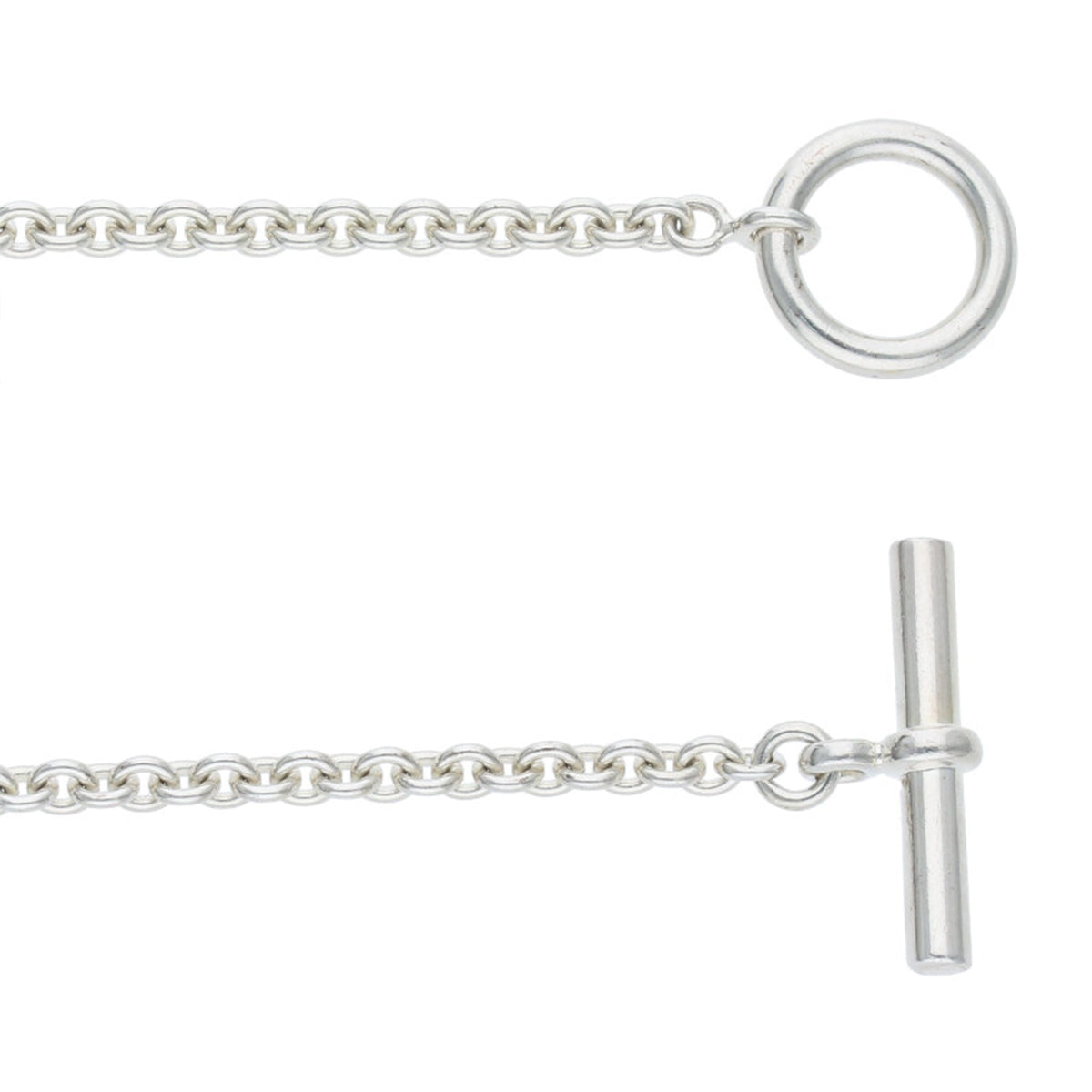 Hermes HERMÈS 2010s Silver 925 Necklace