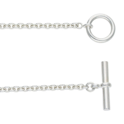 Hermes HERMÈS 2010s Silver 925 Necklace