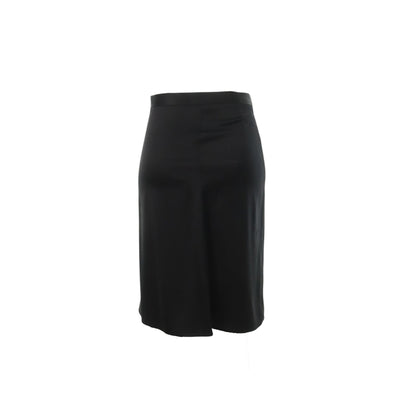 Celine CÉLINE by Phoebe Philo Black Silk Skirt Size 34