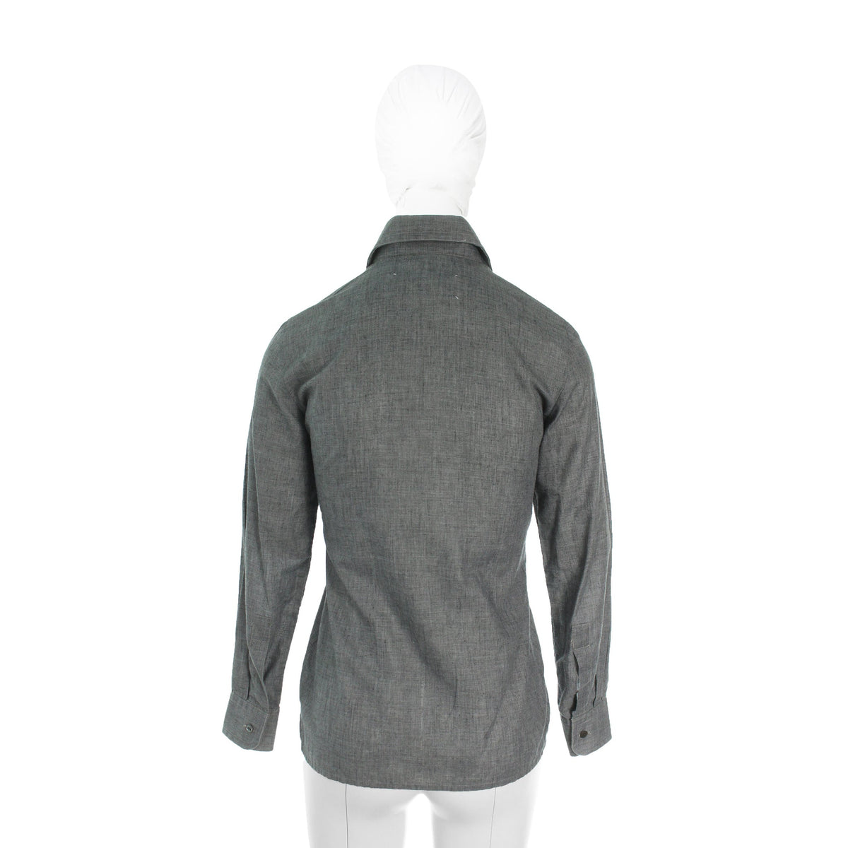 Maison Martin Margiela 1997AW Gray Long Sleeve Shirt Size S