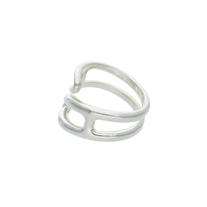 Hermes HERMÈS 2010s 925 Sterling Silver Ring