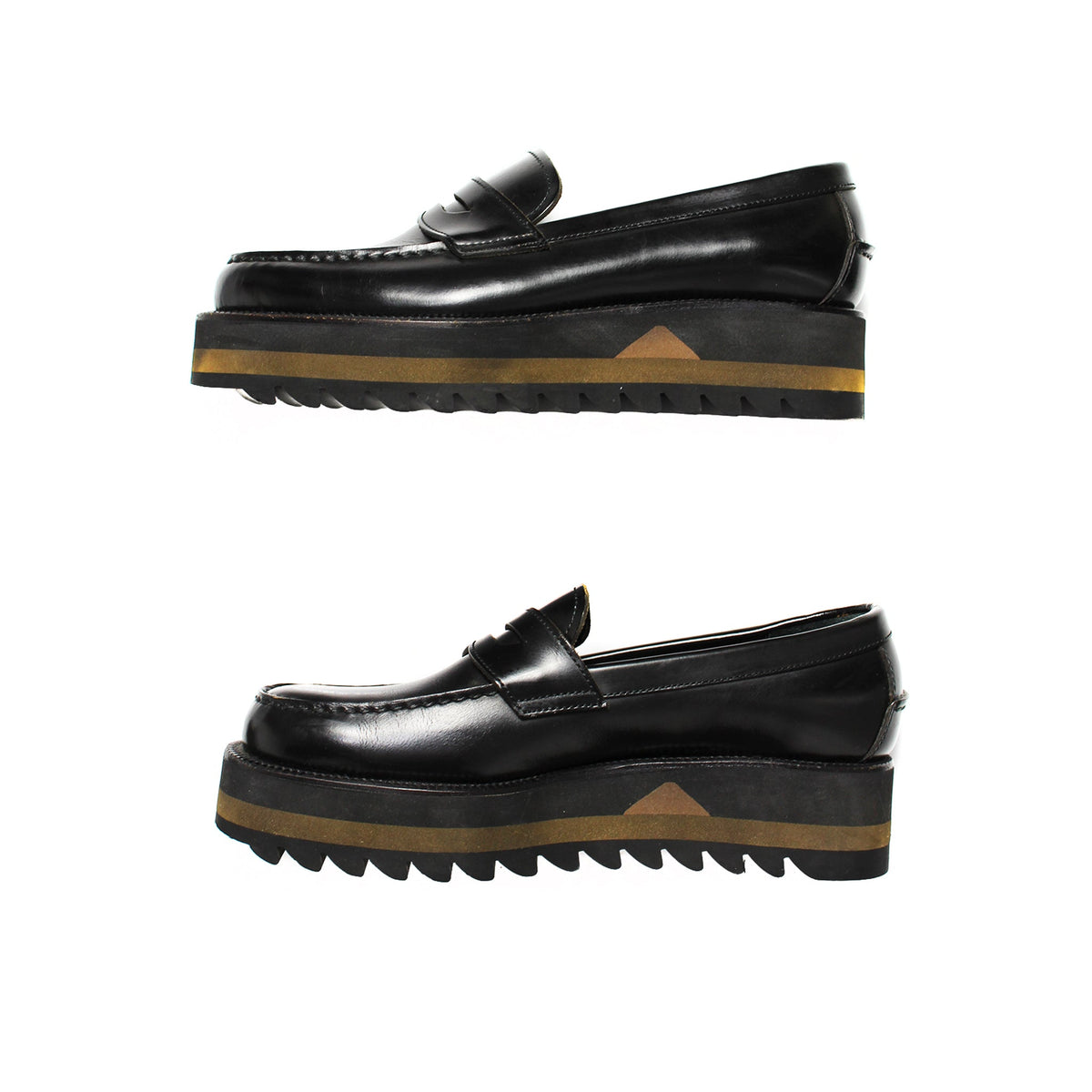 COMME des GARCONS HOMME PLUS 1994 A/W Black Sneakers Size 25