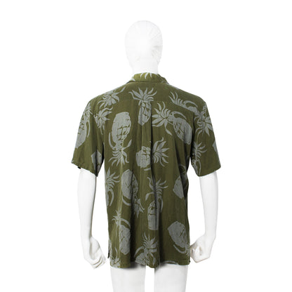 UNDERCOVER 1998 S/S Green Long Sleeve Shirt Size M