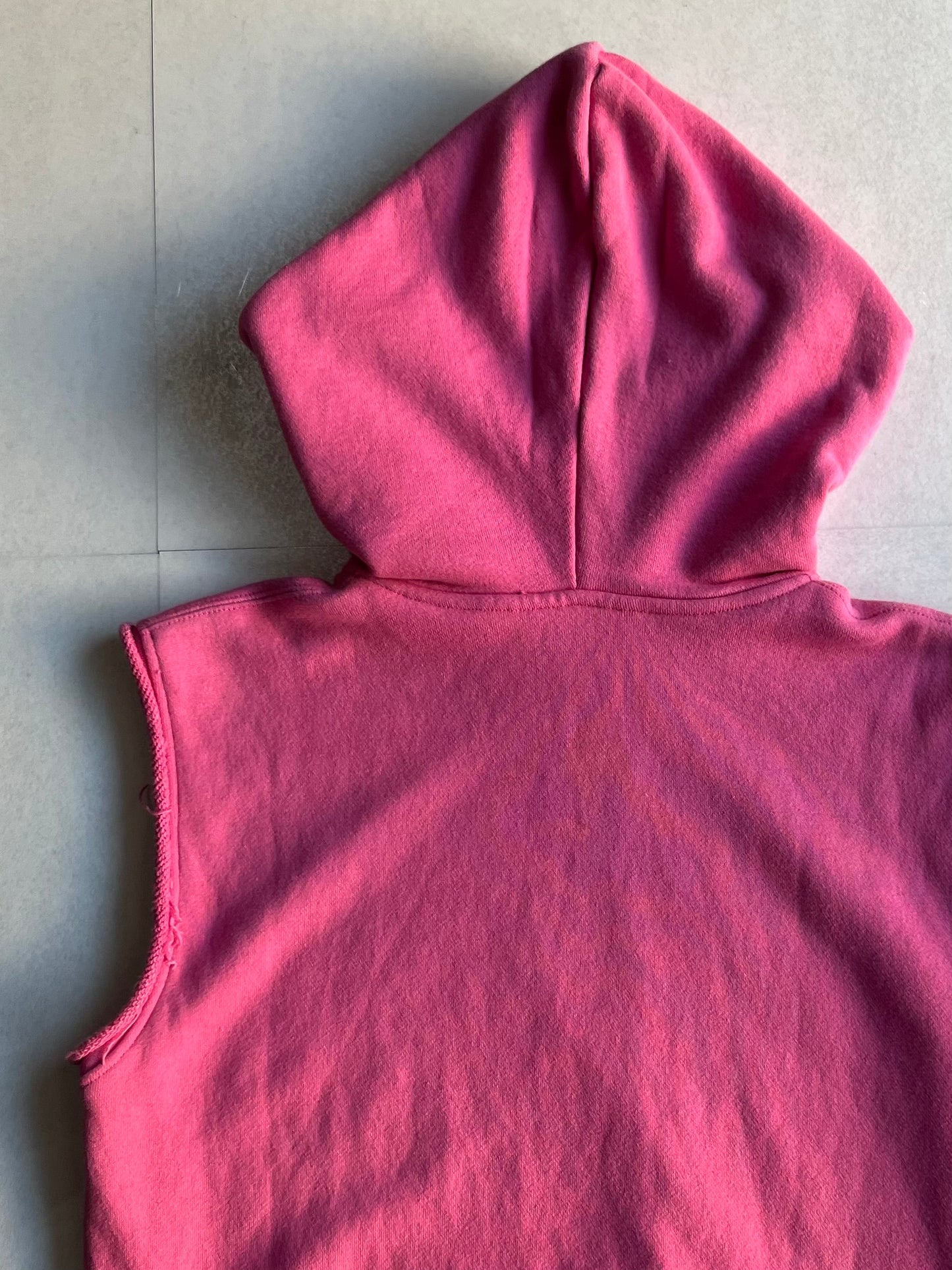 PHENOMENON Pink Cotton Vest Size S