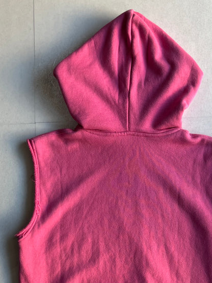 PHENOMENON Pink Cotton Vest Size S