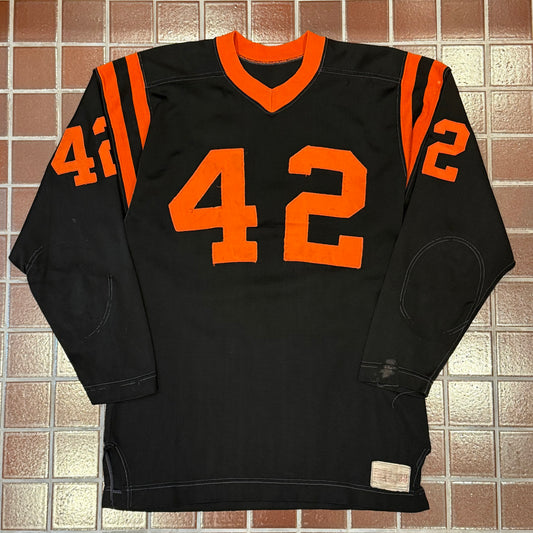 Russell Southern vintage football jersey tee Black Size 38