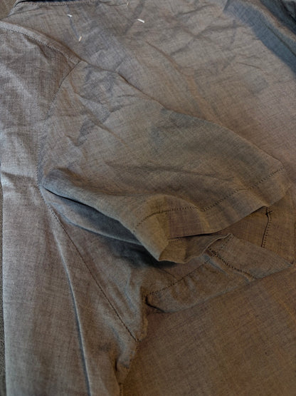 Maison Martin Margiela SS13 Deconstructed Shirt Gray Size S