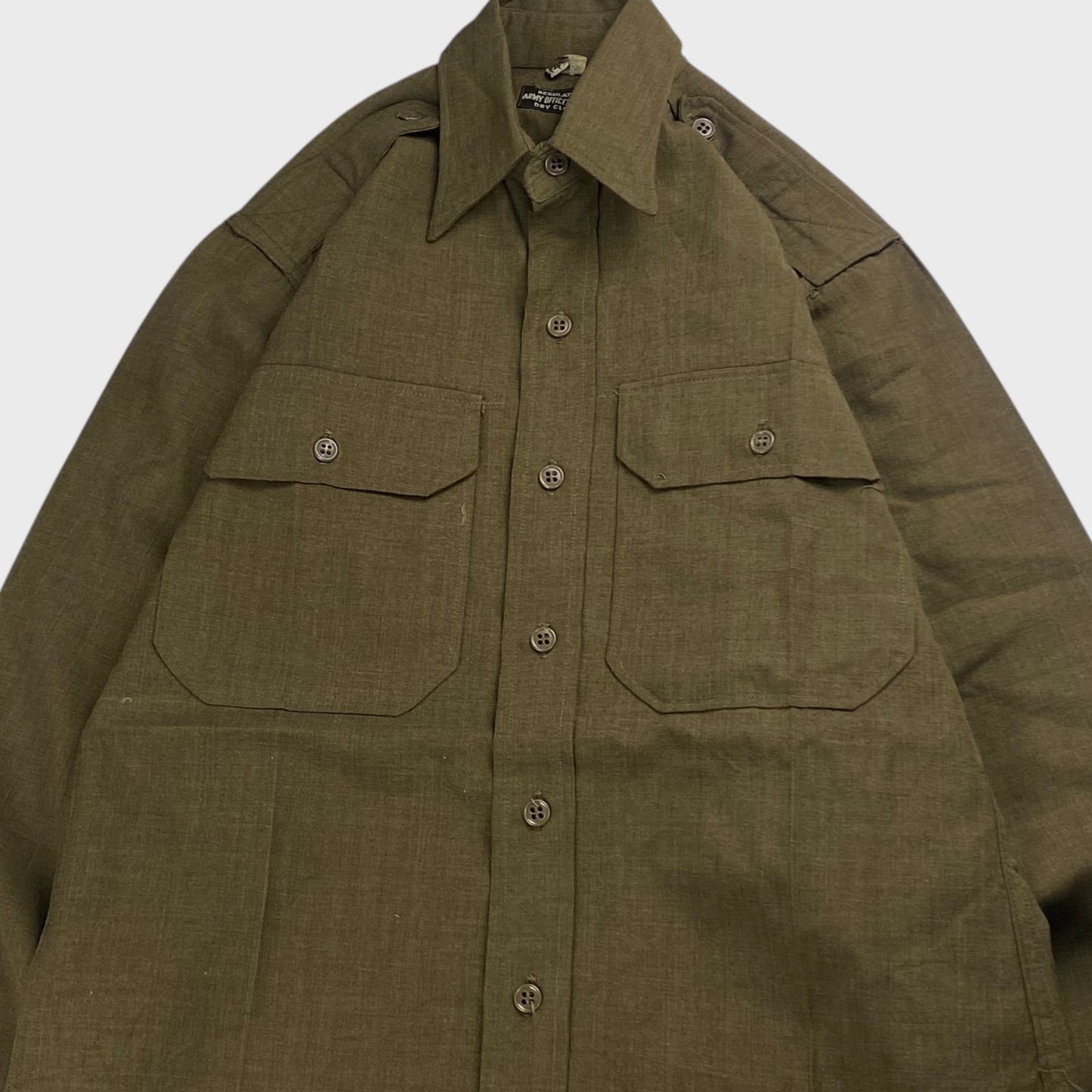 US.ARMY() 40s Wool Shirt Size S