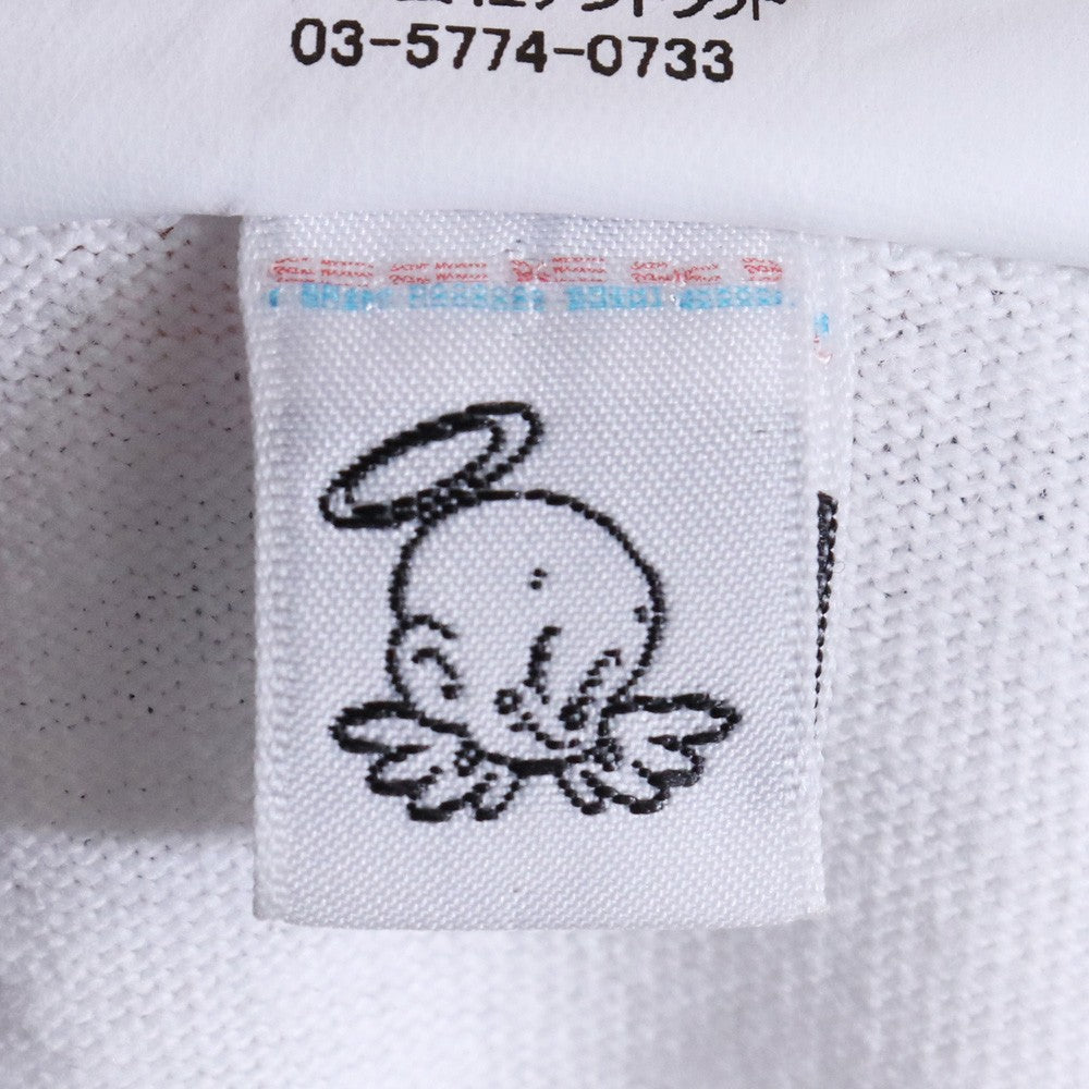 SAINT MICHAEL 24SS Ribbon Saint T-Shirt White Size XXL