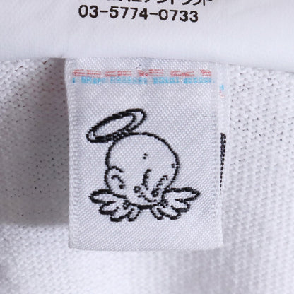 SAINT MICHAEL 24SS Ribbon Saint T-Shirt White Size XXL
