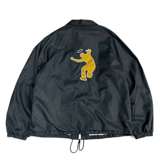 Vintage 90's UNION Black Coach Jacket Size L