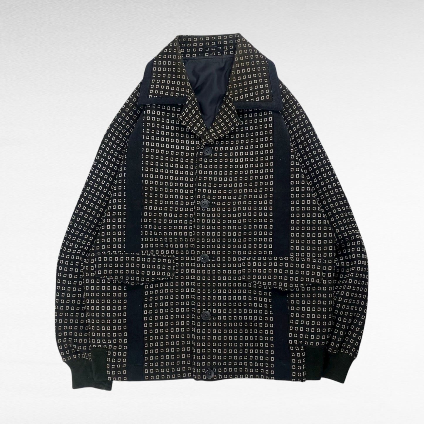 unknown Open Collar Jacket Size M