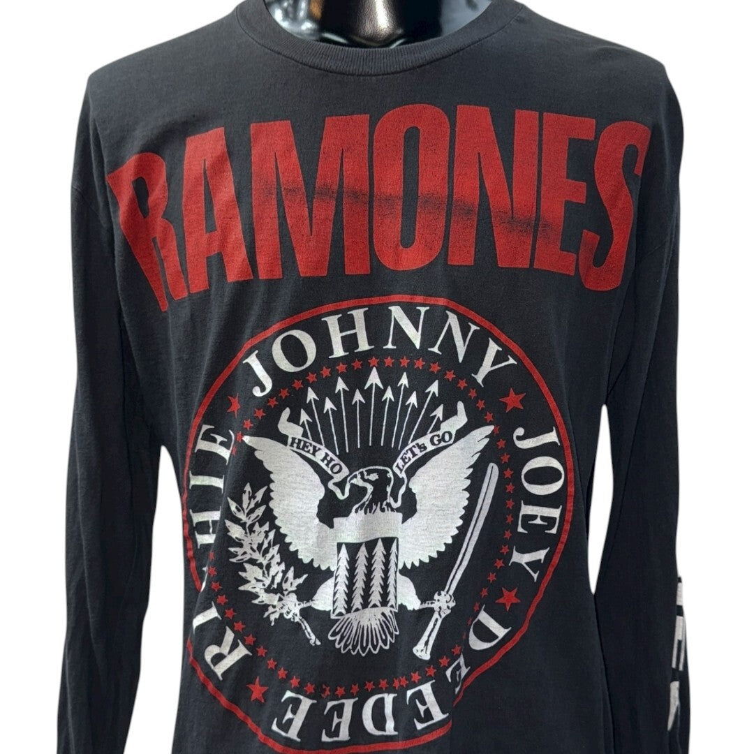 RAMONES Long Sleeve T-Shirt Size L