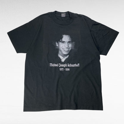 FRUIT OF THE LOOM BEST 90s T-Shirt Black Size L