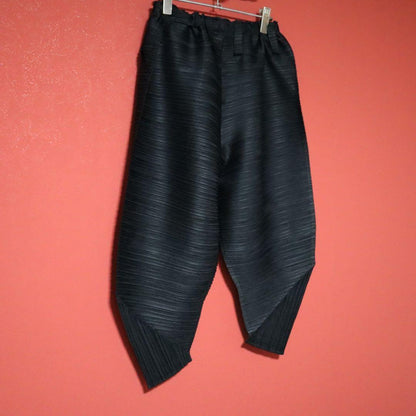 PLEATS PLEASE Sarouel Pleated Tapered Pants Size 3