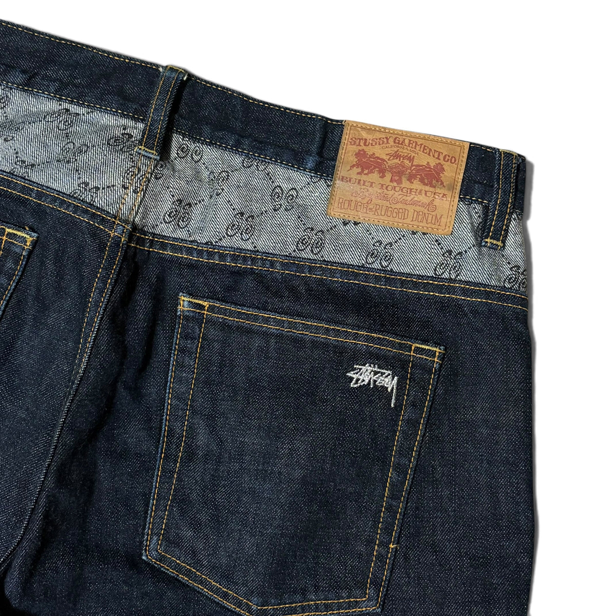 Stussy Monogram Denim Jeans Size 32