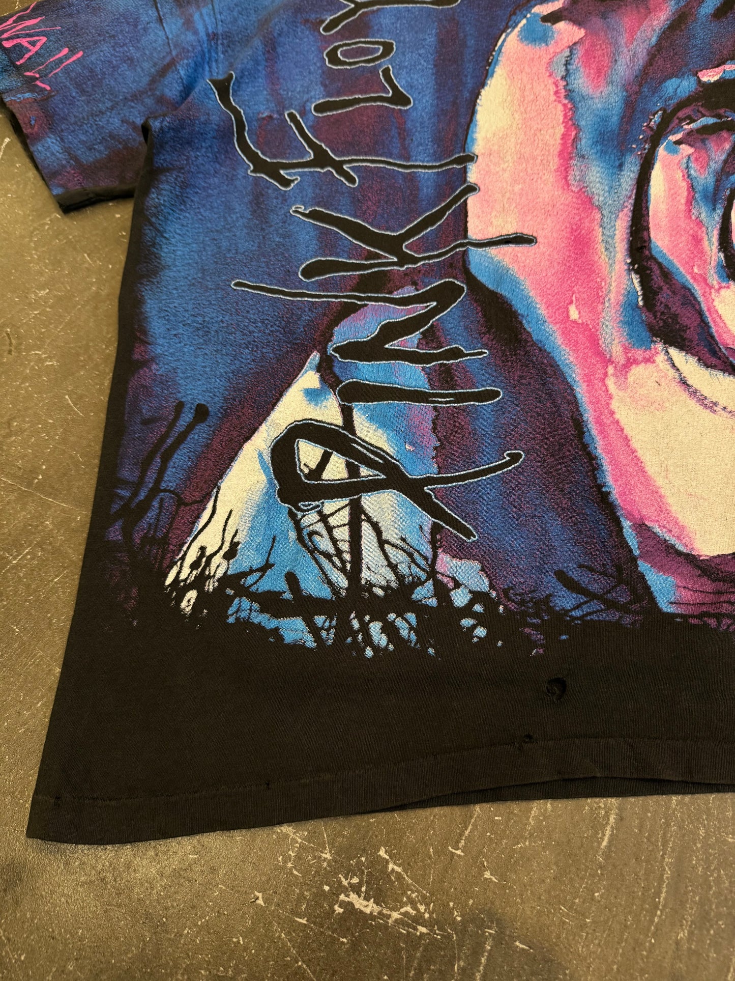 Pink Floyd Black Cotton T-Shirt Size XL