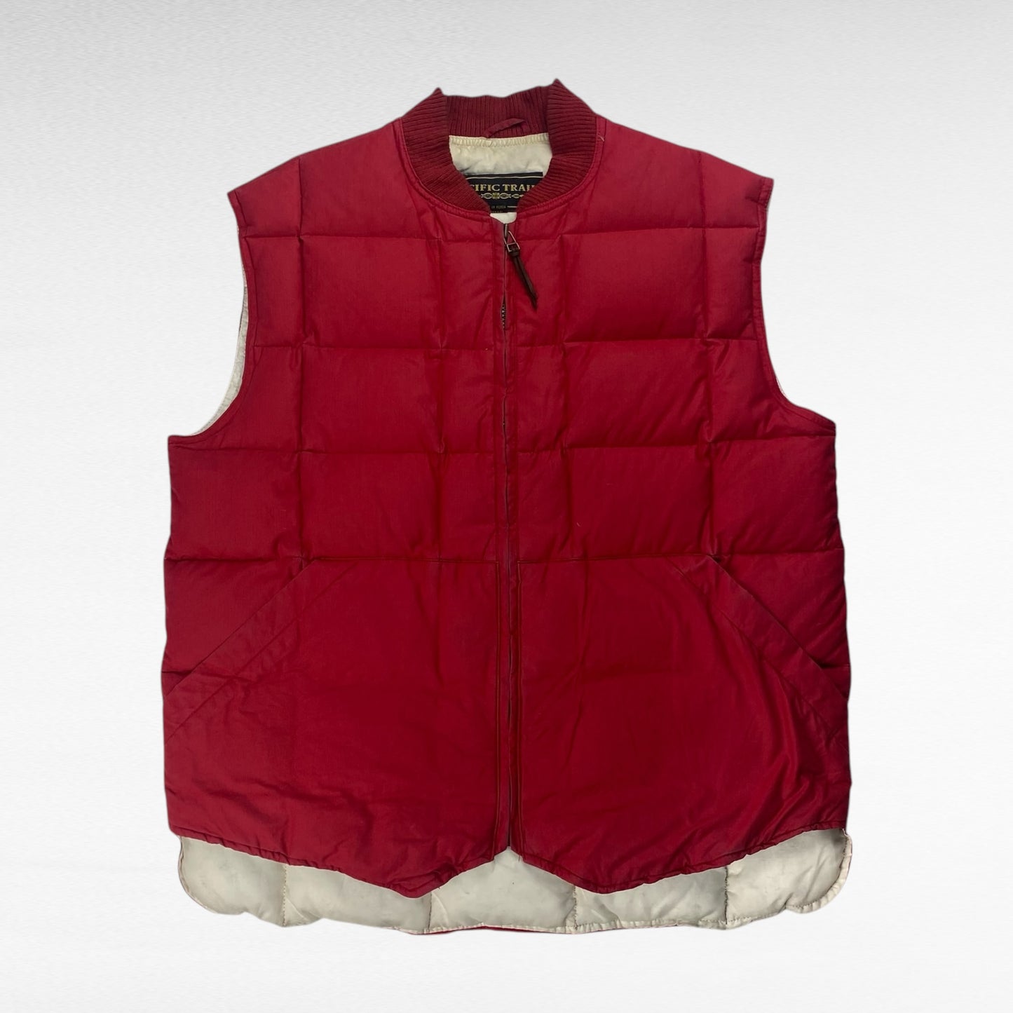 Pacific Trail Down Vest Red Size L