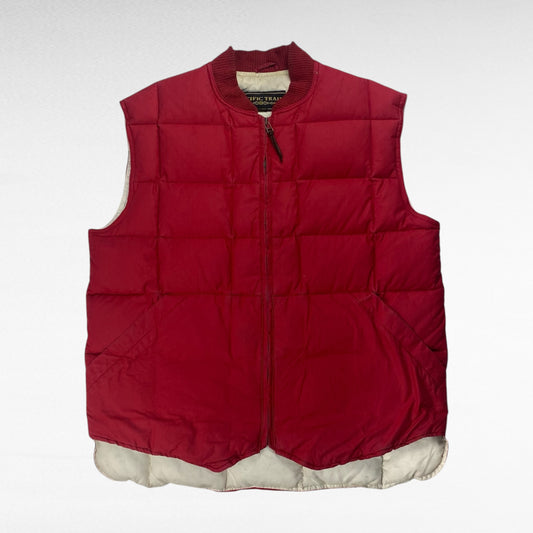 Pacific Trail Down Vest Red Size L