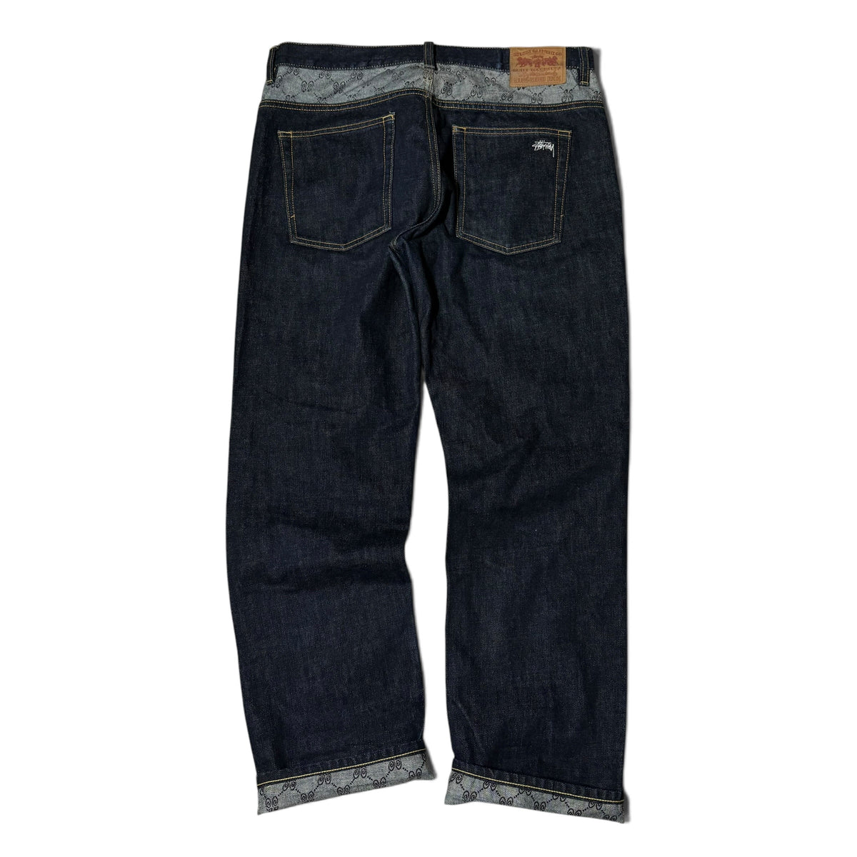 Stussy Monogram Denim Jeans Size 32