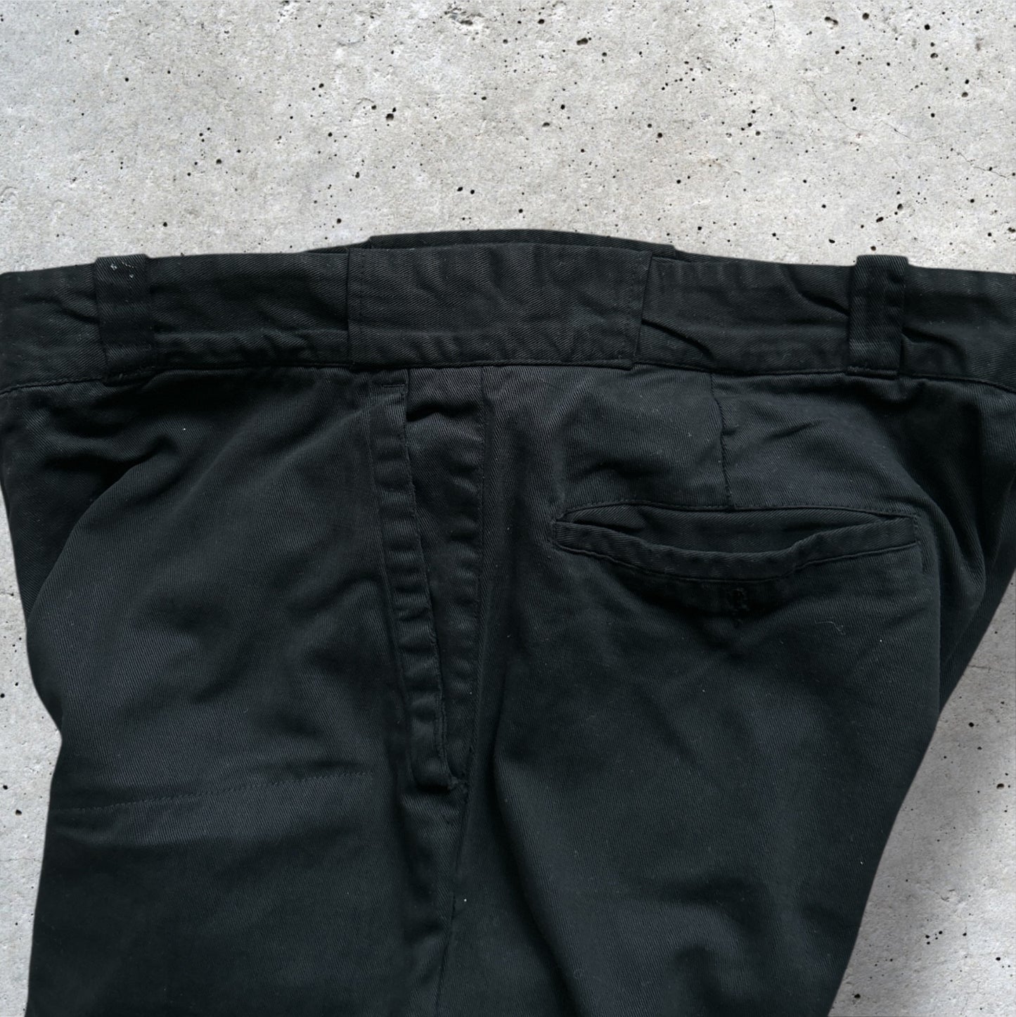 unknown 60's work pants black after dye Size 36