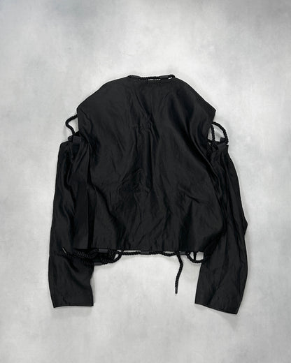 Issey Miyake S/S2021 Separated Open Front Rope Jacket Size 2