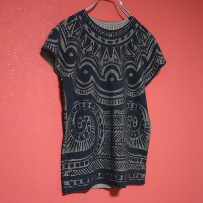 Vintage PLEATS PLEASE 16SS Painted Pottery T-Shirt Size 3