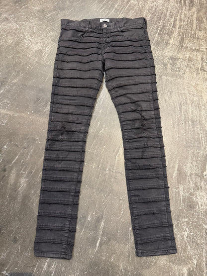 undercover 13AW Black Stretch Cotton Pants Size 1