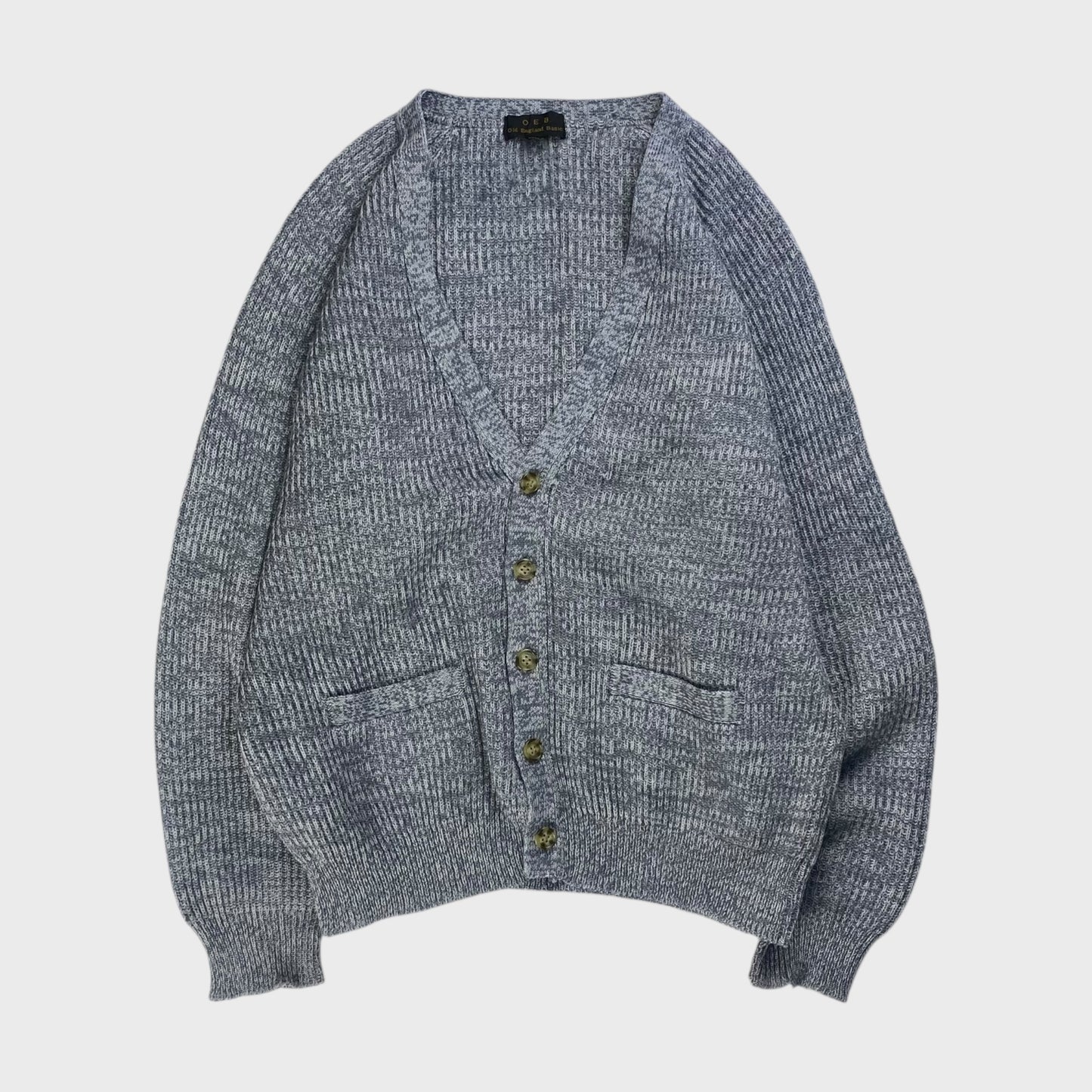 O.E.B Knit Sweater Gray Size L