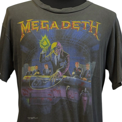 Megadeth Rus in Peace T-shirt Size L