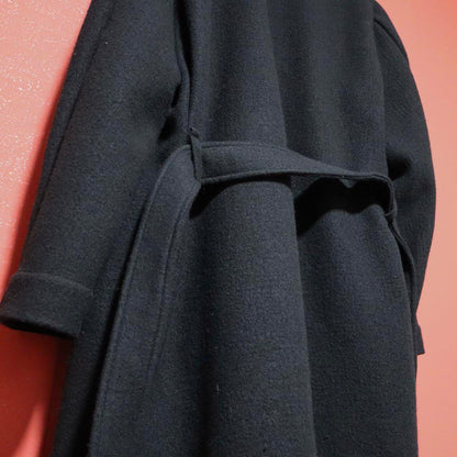 Vintage AFTERHOURS Premium Wool Shawl Collar Gown Size F
