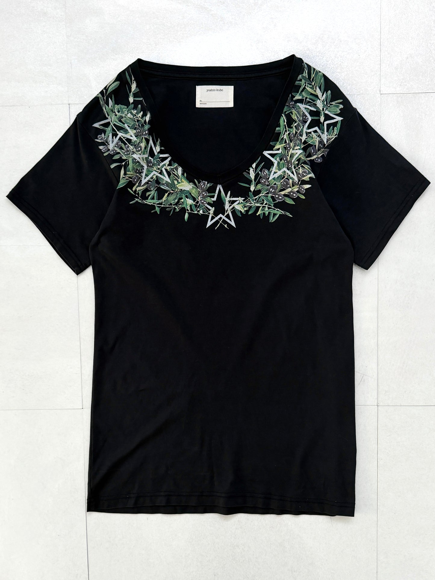 Yoshio kubo Cotton Design T-Shirt Size 1