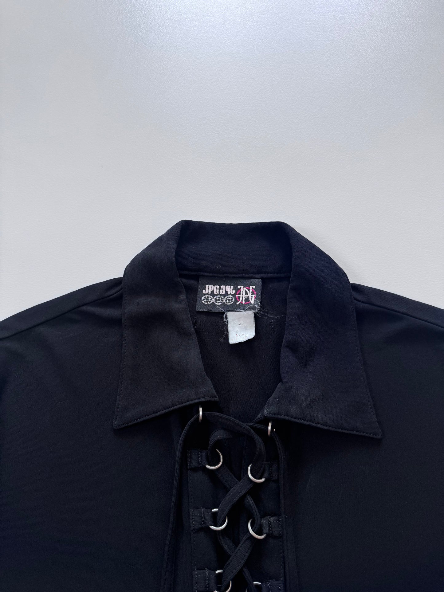 Jean Paul Gaultier 90s Black T-Shirt Size XS