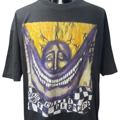RED HOT CHILI PEPPERS 90s Big Smile Tour T-Shirt Red Size XL