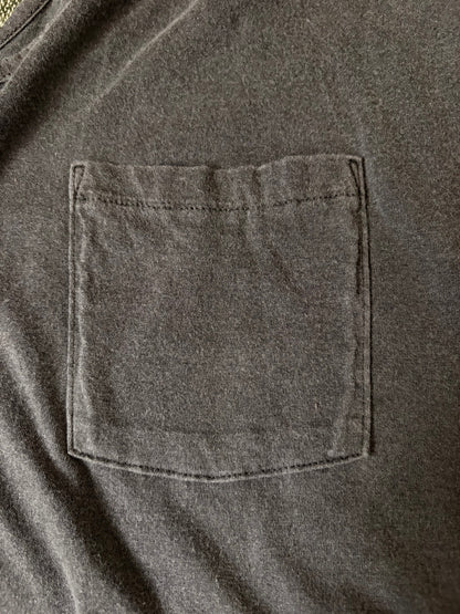 goa 00s Cotton Rayon Layered Tank Top Gray Size S