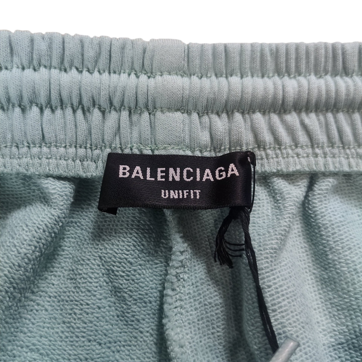 BALENCIAGA BB Logo Embroidered Cotton Sweat Shorts Size M