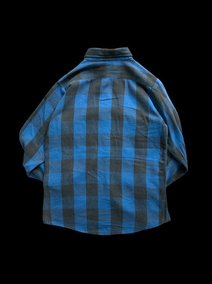 Black check shirt x Black check shirt 90s OshKosh Blue