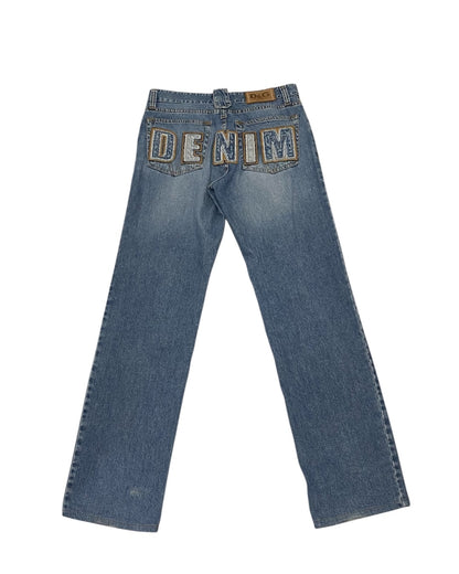 Dolce & Gabbana Faded Blue Denim Jeans