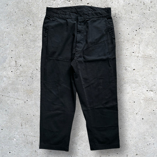 unknown 60's work pants black after dye Size 36