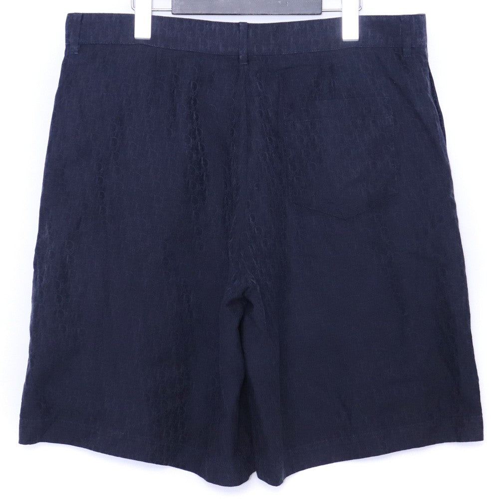 DIOR Oblique All-Over Silk-Blend Shorts Size 50