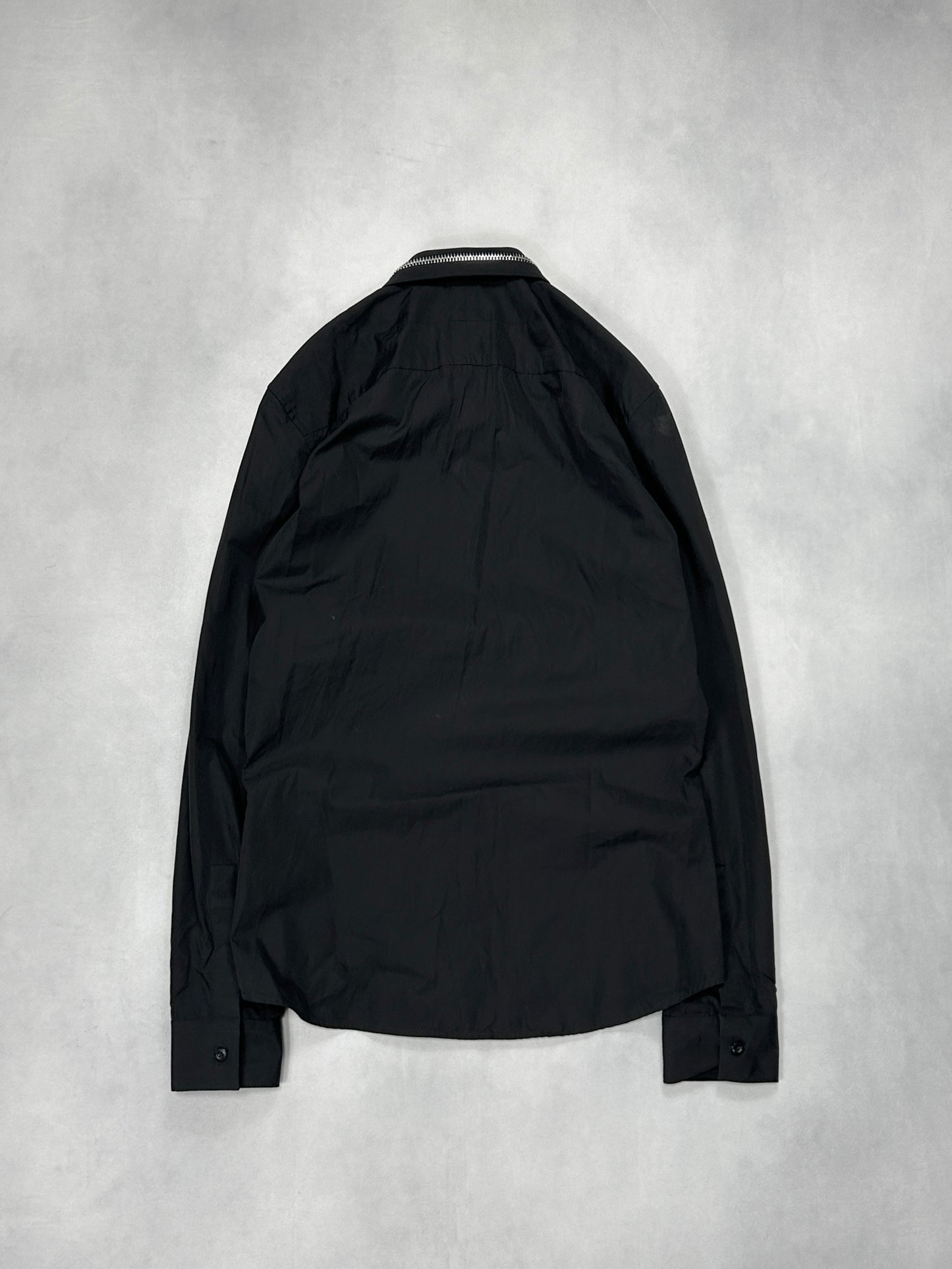 Givenchy Zip Collar Dress Shirt (FW16) Size 40