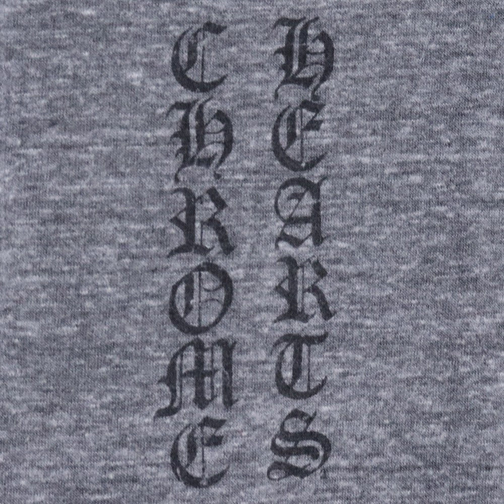CHROME HEARTS OLD Star Print Henry Neck T-Shirt Gray Size M