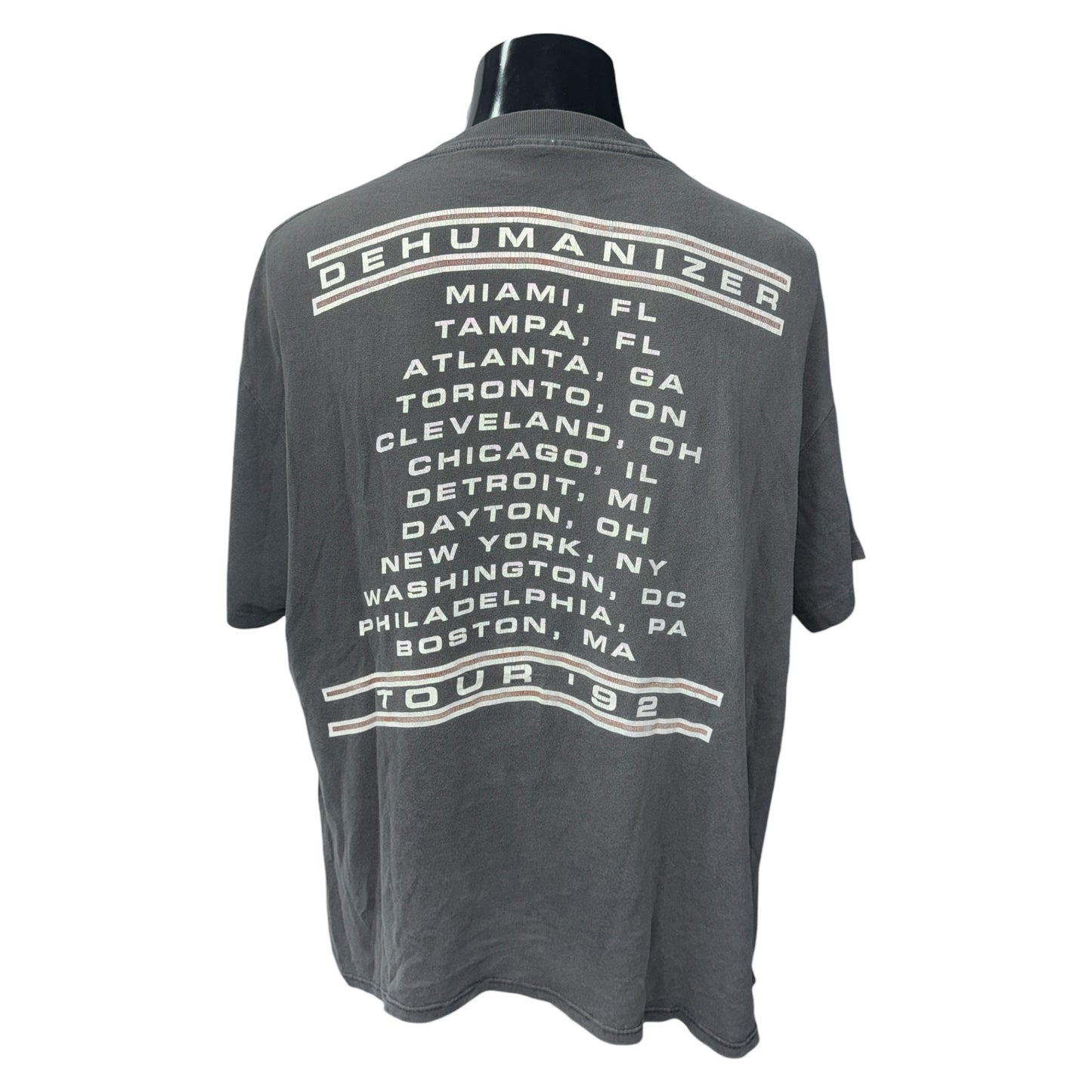 Black Sabbath 90s Vintage DEHUMANAZER TOUR'92 Size XL